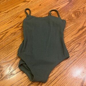 Kona Sol Girls Green One Piece Size M